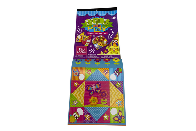 Fortune Teller Theme DIY Fold and Play Book Art Craft & D.I.Y One Dollar Only
