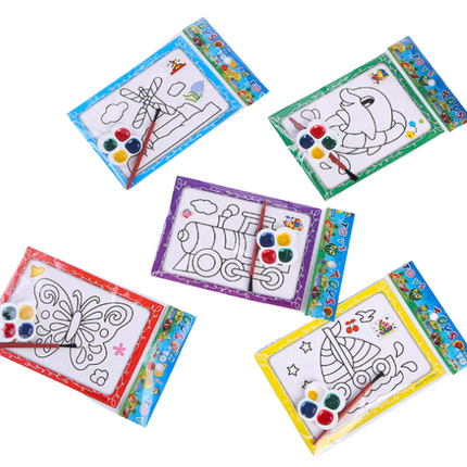 DIY Watercolor Painting Board Art Craft & D.I.Y One Dollar Only