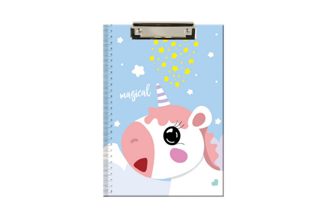 A4 Unicorn Theme Clip Folder Files and Folders One Dollar Only
