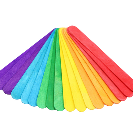 Colourful Ice Cream Sticks Art Craft & D.I.Y One Dollar Only