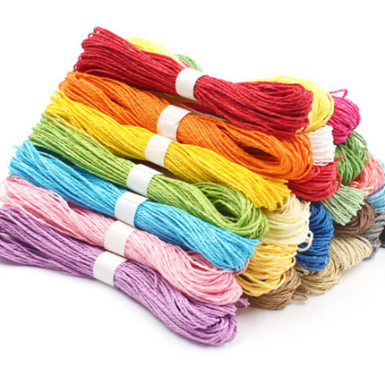 30M Colourful Woven String Art Craft & D.I.Y One Dollar Only