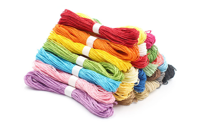 30M Colourful Woven String Art Craft & D.I.Y One Dollar Only