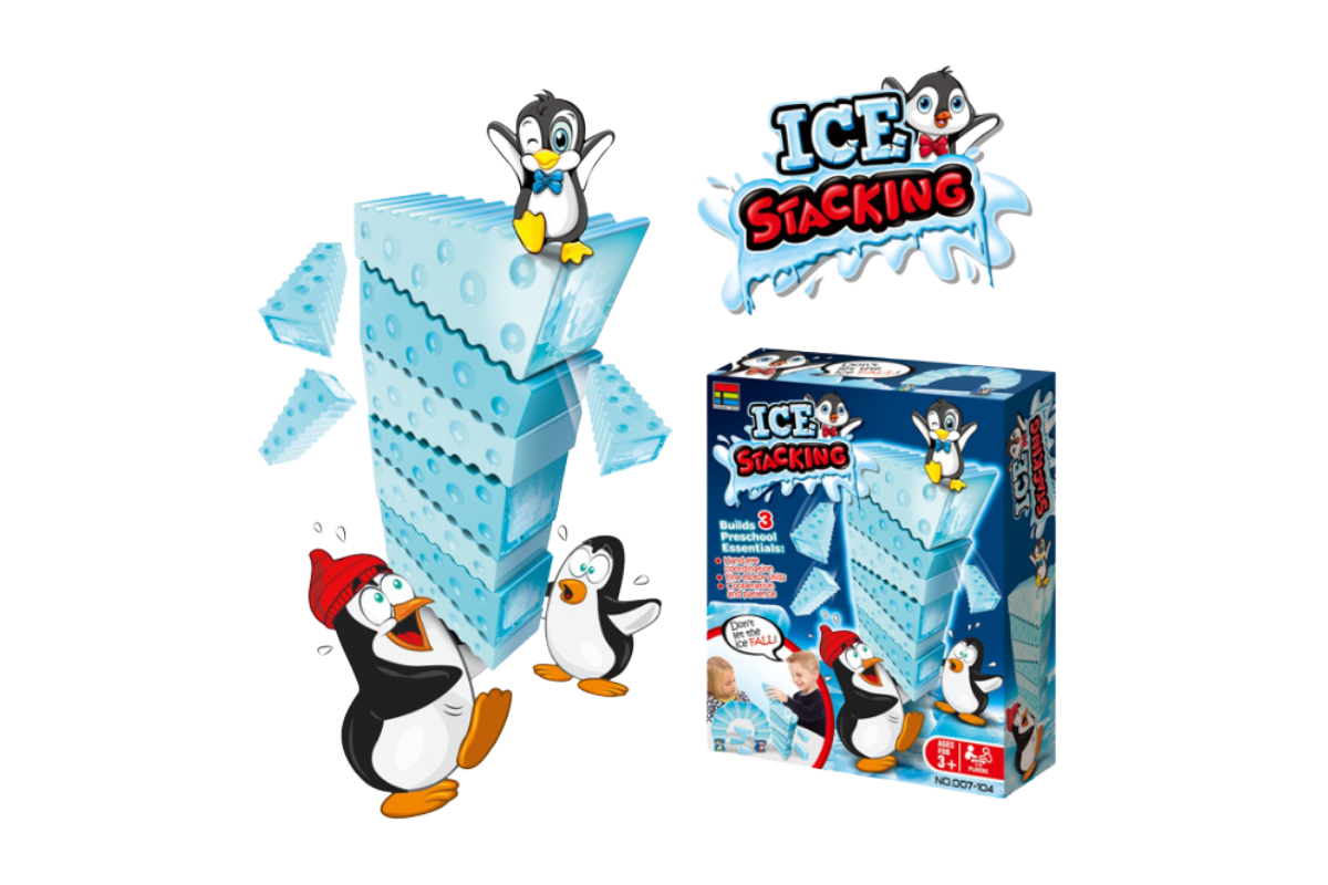 Penguin Ice Stacking Game – One Dollar Only