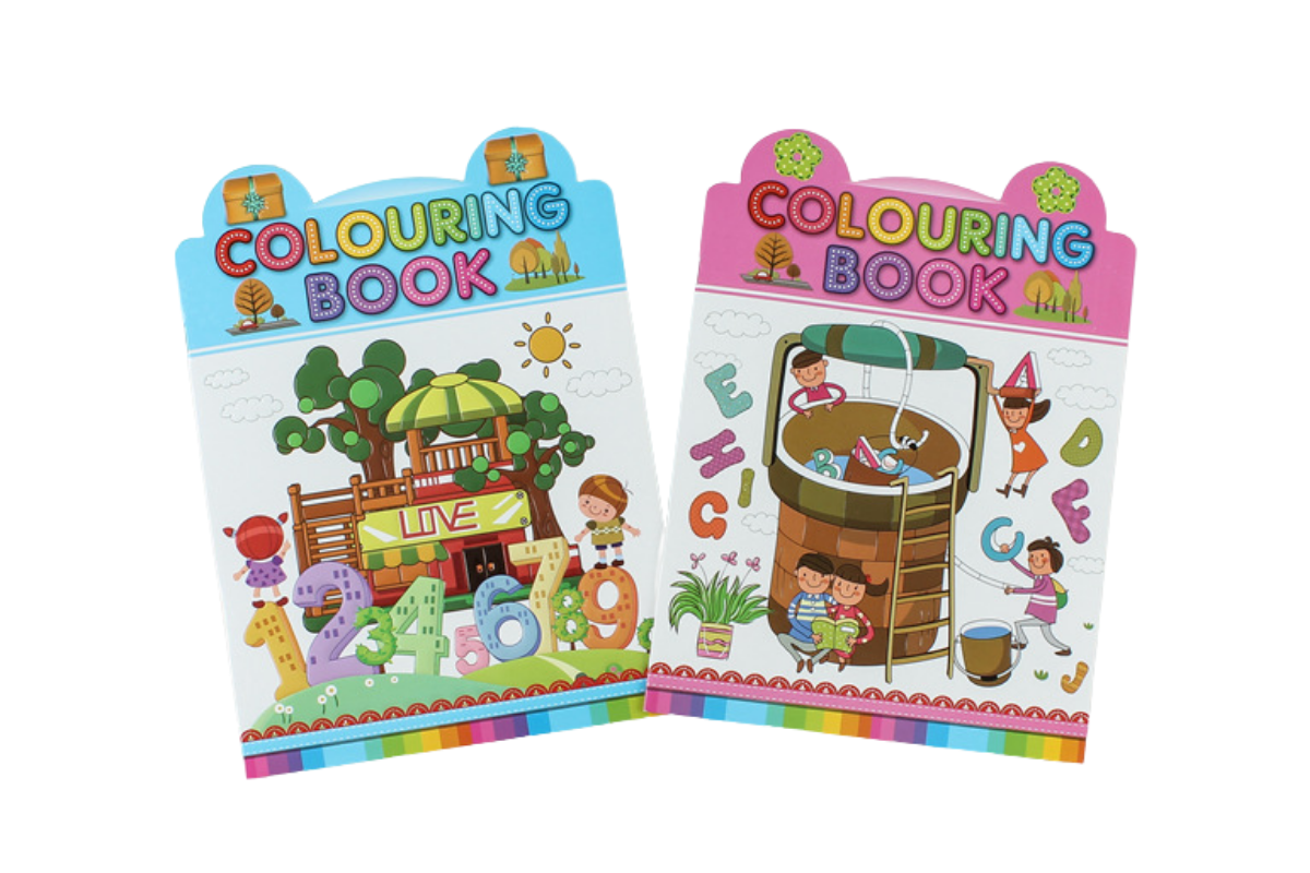 Alphabet/Numbers Coloring Book Art Craft & D.I.Y One Dollar Only