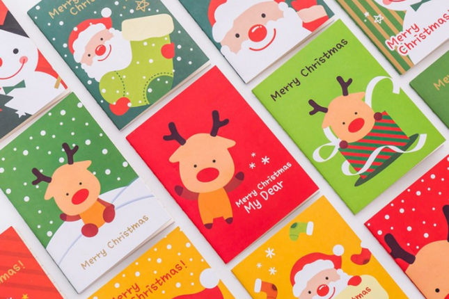 Christmas Theme Notebook Seasonal One Dollar Only