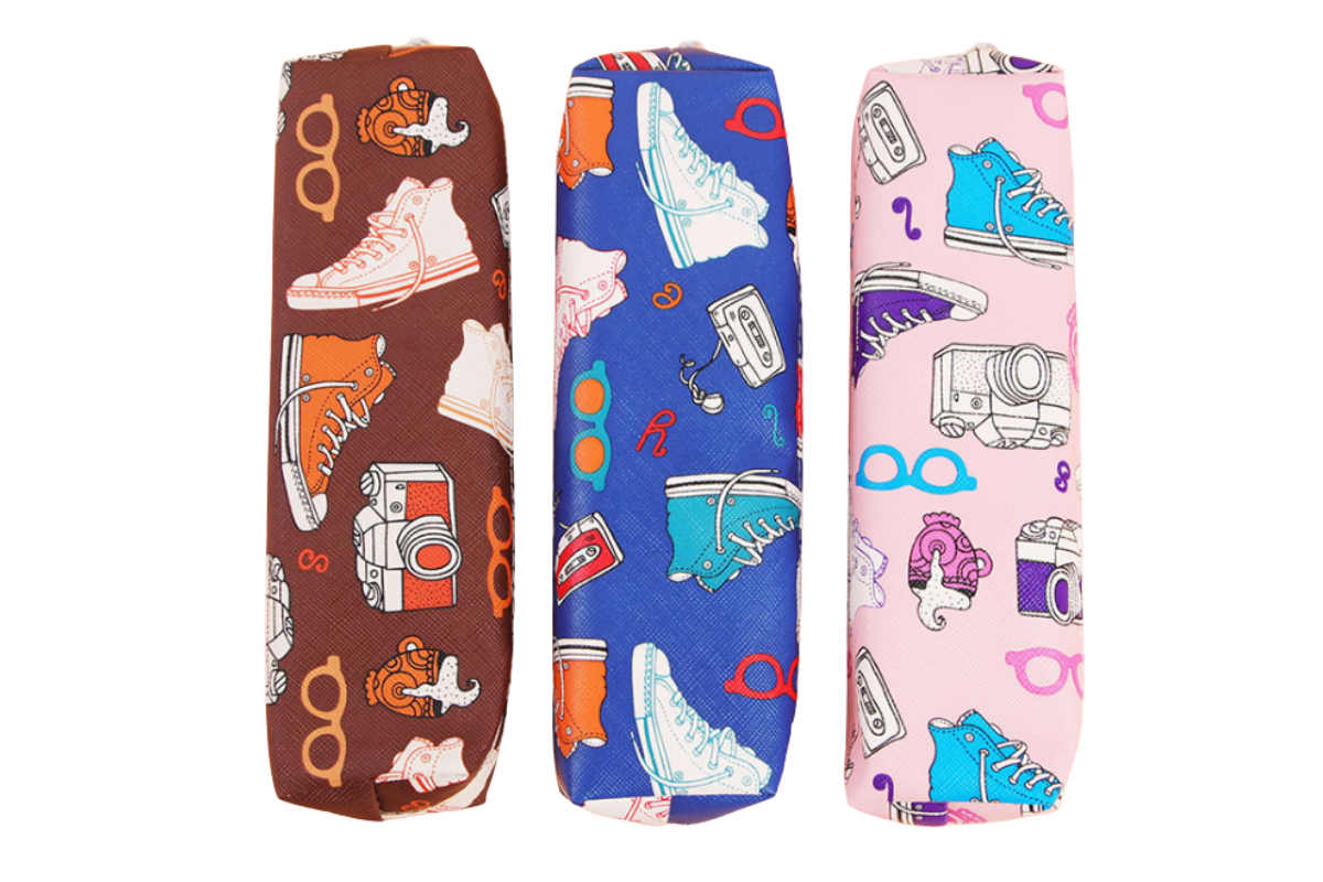 Retro Motif Pencil Case Cases One Dollar Only