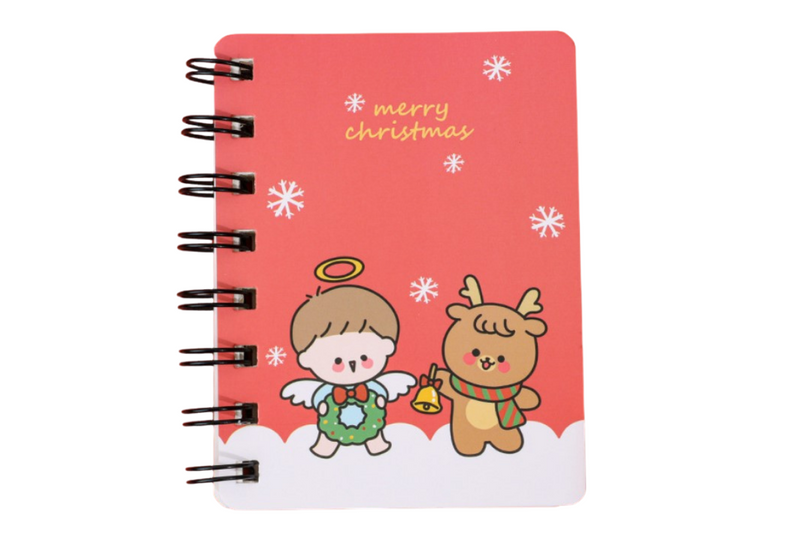 Christmas Theme Ring Notebook Seasonal One Dollar Only