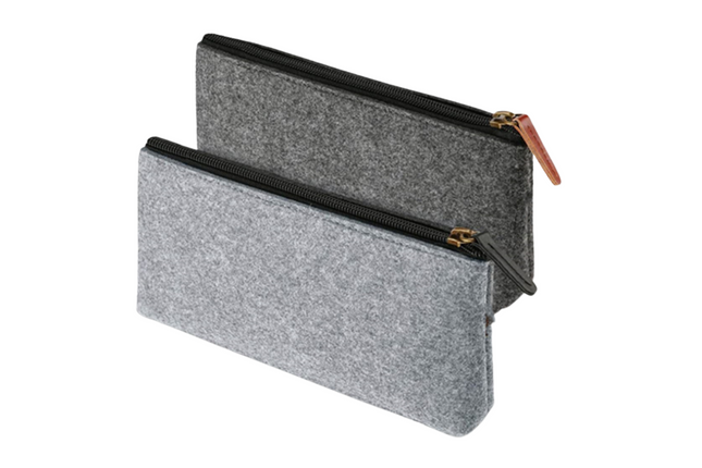 Grey Felt Storage Bag Cases One Dollar Only