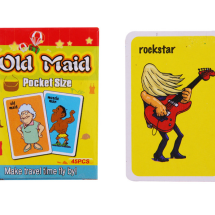 Mini Old Maid Playing Cards Games and Toys One Dollar Only