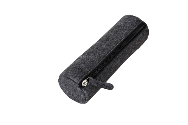 Grey Felt Pencil Case Cases One Dollar Only
