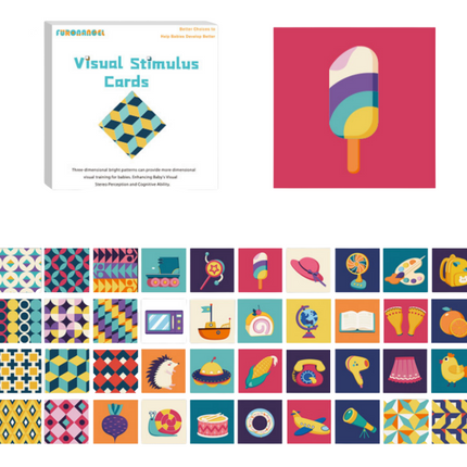Vibrant Vision Stimulation Flash Cards Games and Toys One Dollar Only