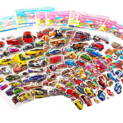 Transport Theme 3D Stickers Stickers One Dollar Only