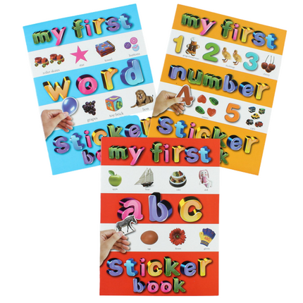 My First Sticker Book Art Craft & D.I.Y One Dollar Only