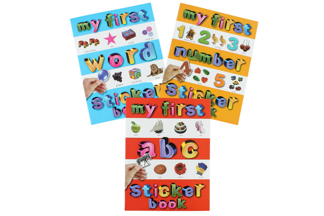 My First Sticker Book Art Craft & D.I.Y One Dollar Only