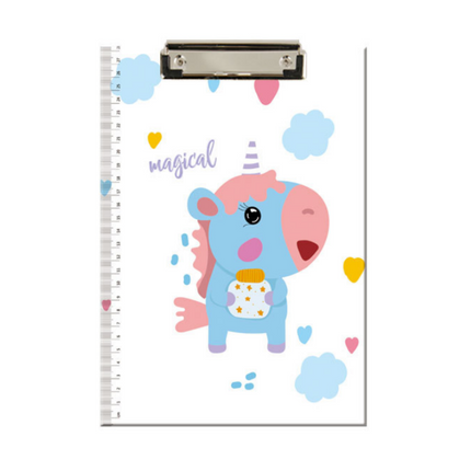 A4 Unicorn Theme Clip Folder Files and Folders One Dollar Only
