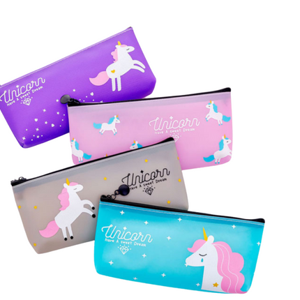 Whimsical Unicorn Pencil Case Cases One Dollar Only