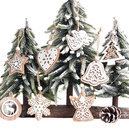 Christmas Tree Wooden Decor Seasonal One Dollar Only