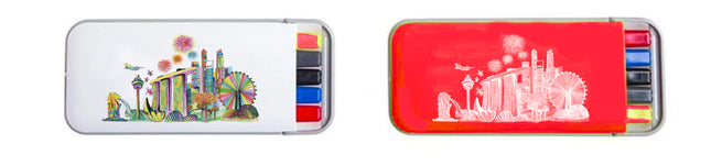 National Day Stationery Set With Stand Stationery Set One Dollar Only