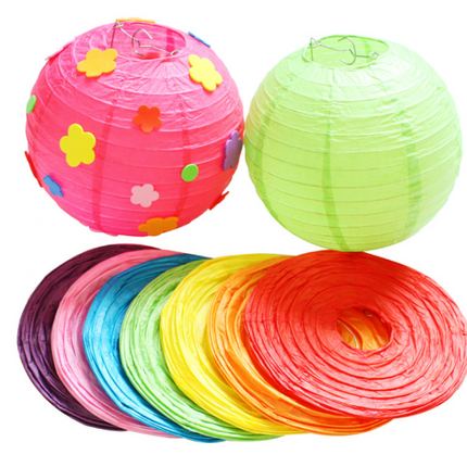 Plain Paper Lantern Art Craft & D.I.Y One Dollar Only