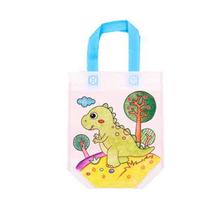 DIY Painting Non-Woven Bag Art Craft & D.I.Y One Dollar Only