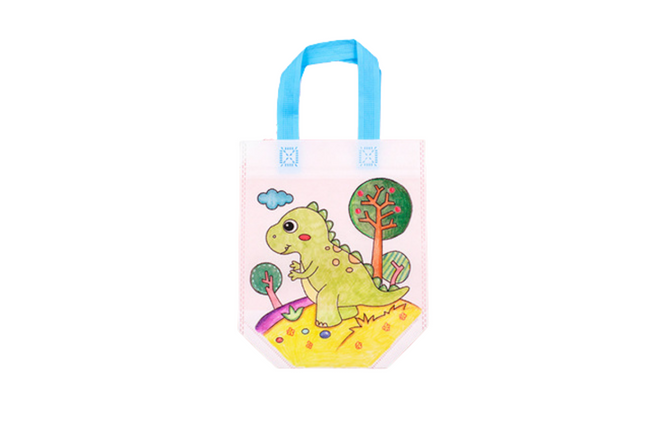 DIY Painting Non-Woven Bag Art Craft & D.I.Y One Dollar Only