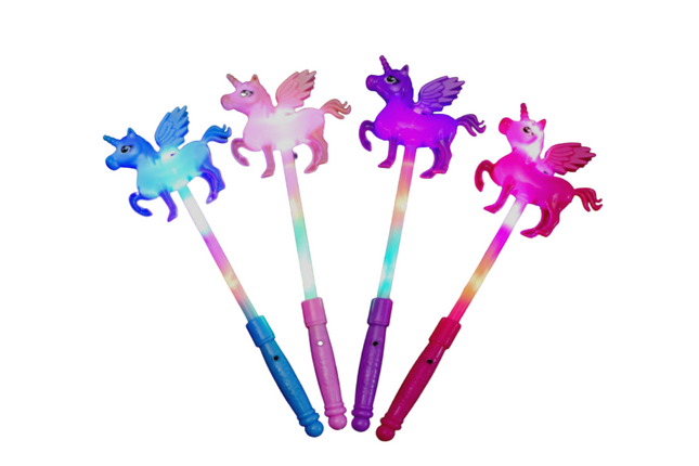 Unicorn Design LED Glow Stick Games and Toys One Dollar Only