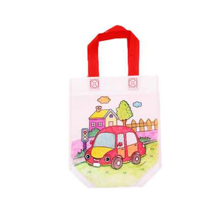 DIY Painting Non-Woven Bag Art Craft & D.I.Y One Dollar Only