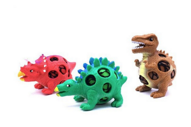 Dinosaur Design Stress Ball Games and Toys One Dollar Only