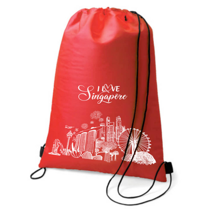Drawstring Nylon Sports Bag (CCA Bag) Bags One Dollar Only