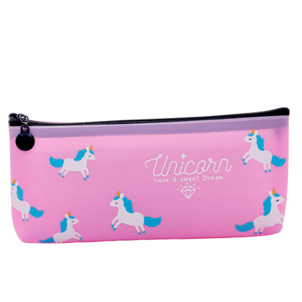 Whimsical Unicorn Pencil Case Cases One Dollar Only