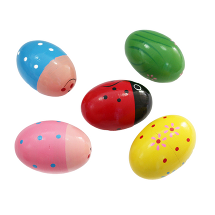 Egg-Shaped Musical Shaker Games and Toys One Dollar Only