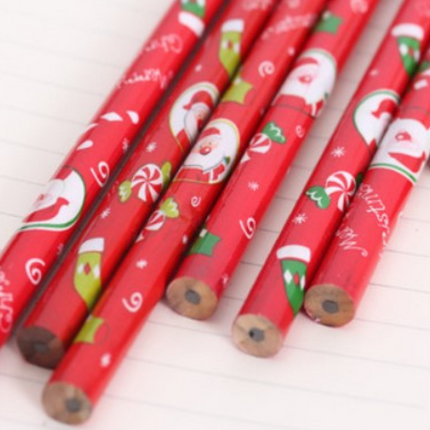 Christmas Theme Pencil Set Seasonal One Dollar Only