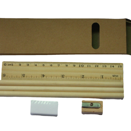 Eco-Friendly Stationery Set in Box Stationery Set One Dollar Only