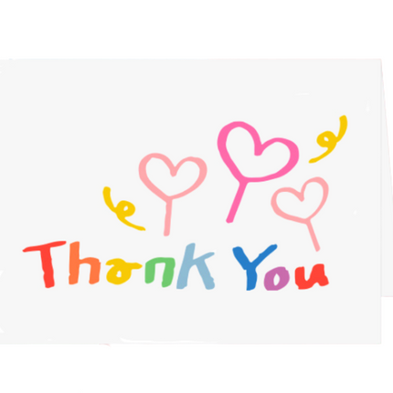Thank You Greeting Card Everyday Stationery One Dollar Only