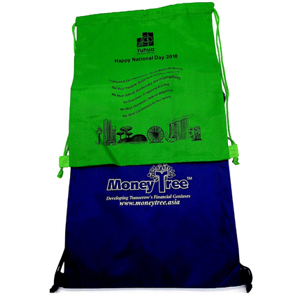 Drawstring Nylon Sports Bag (CCA Bag) Bags One Dollar Only