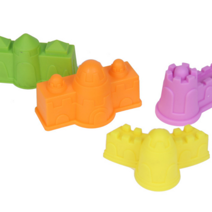 Castles Design Sand Mold Games and Toys One Dollar Only