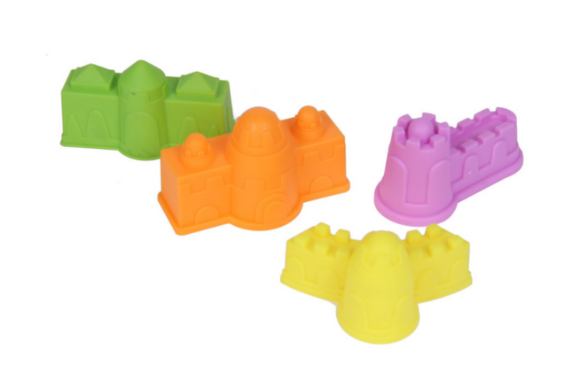 Castles Design Sand Mold Games and Toys One Dollar Only