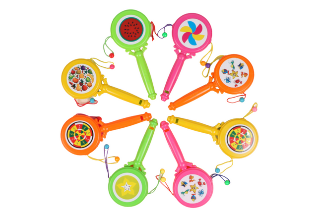 Rattle Hand Drum Toy Games and Toys One Dollar Only