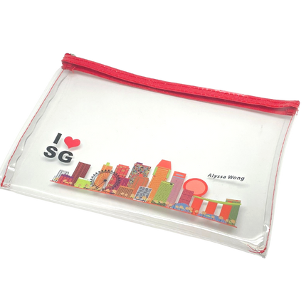 Premium Ultra Thick Transparent Zipper Case A5 Cases One Dollar Only