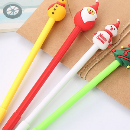 Christmas Theme Gel Pen Seasonal One Dollar Only