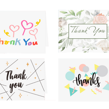 Thank You Greeting Card Everyday Stationery One Dollar Only