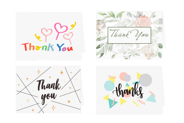 Thank You Greeting Card Everyday Stationery One Dollar Only