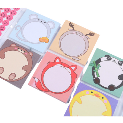 Cute Cartoon Animal Design Notepad Post-it One Dollar Only
