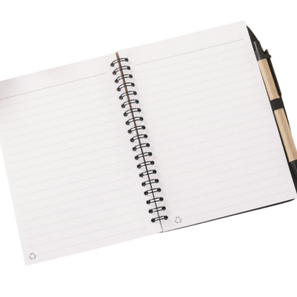 Kraft Ring Notebook With Pen Notebooks One Dollar Only