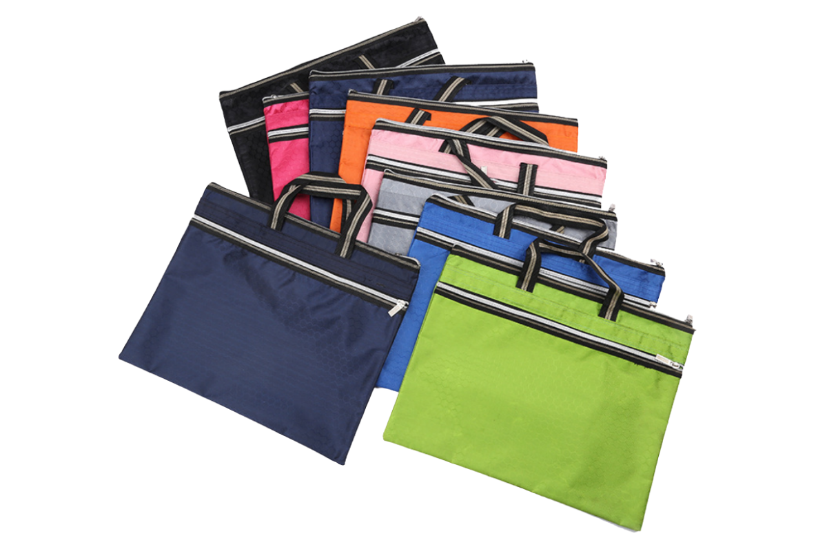 Zip File Bag with Handle Cases One Dollar Only
