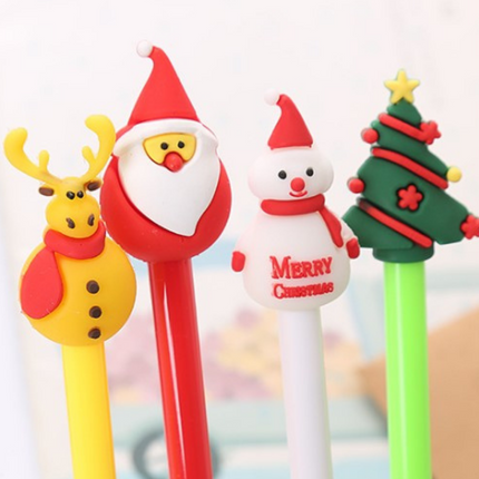 Christmas Theme Gel Pen Seasonal One Dollar Only