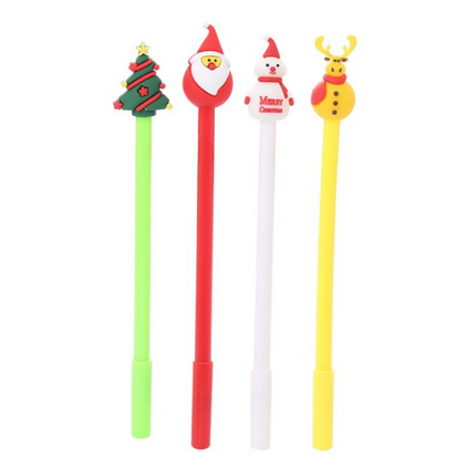 Christmas Theme Gel Pen Seasonal One Dollar Only