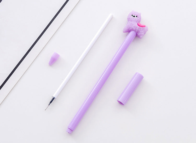 Alpaca Design Gel Pen Pens One Dollar Only