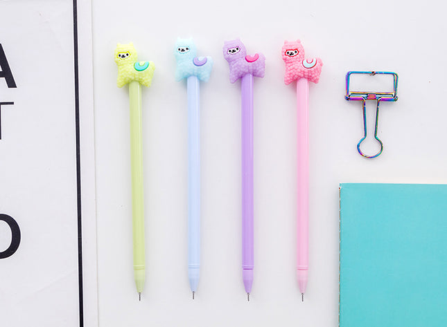 Alpaca Design Gel Pen Pens One Dollar Only