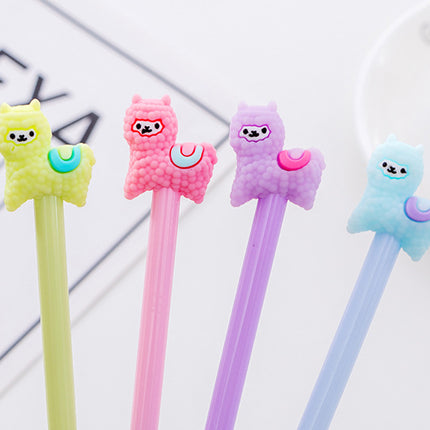 Alpaca Design Gel Pen Pens One Dollar Only